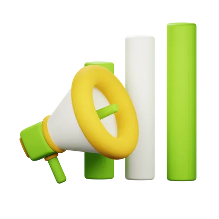 Marketing Profit  3D Icon