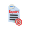 marketing report emoji 3d