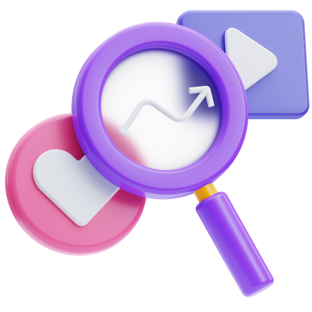 Marketing research  3D Icon