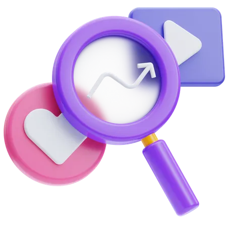 Marketing research  3D Icon