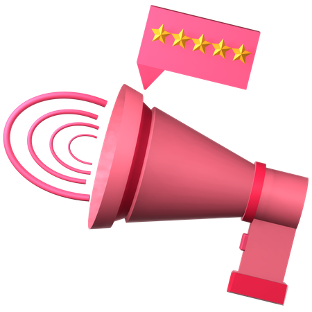Marketing Review  3D Icon