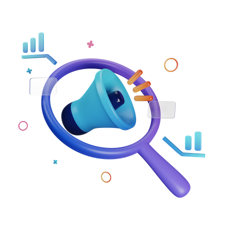 Marketing Search 3D Icon