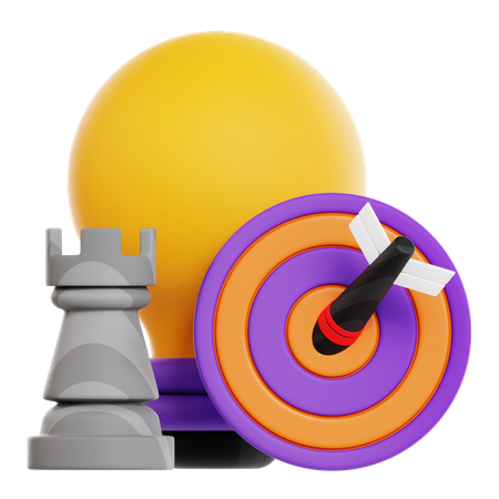 Marketing Strategy  3D Icon