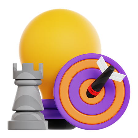 Marketing Strategy  3D Icon