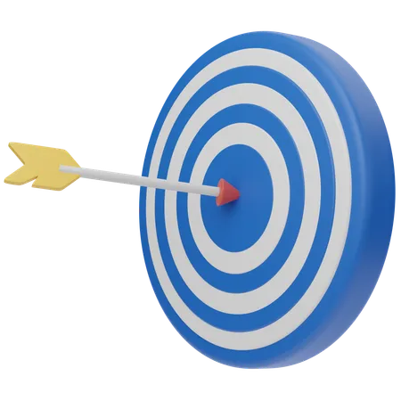 Marketing Target  3D Icon