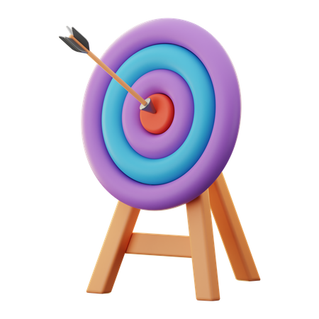 Marketing Target  3D Icon