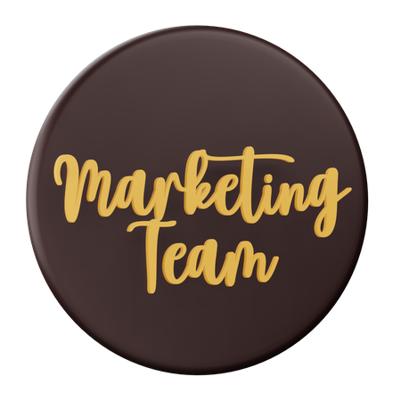 Marketing Team  3D Icon