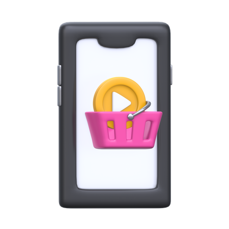Marketing Video  3D Icon