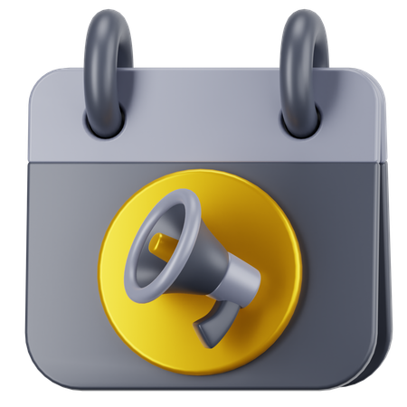 Marketingplan  3D Icon