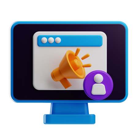 Marketingziel  3D Icon