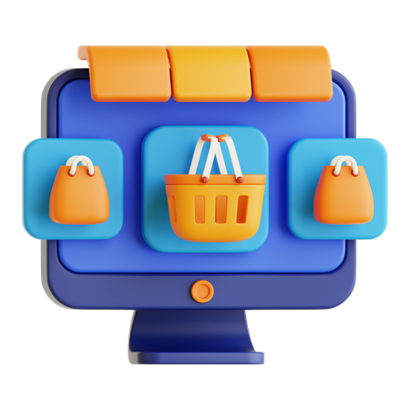 Marketplace  3D Icon