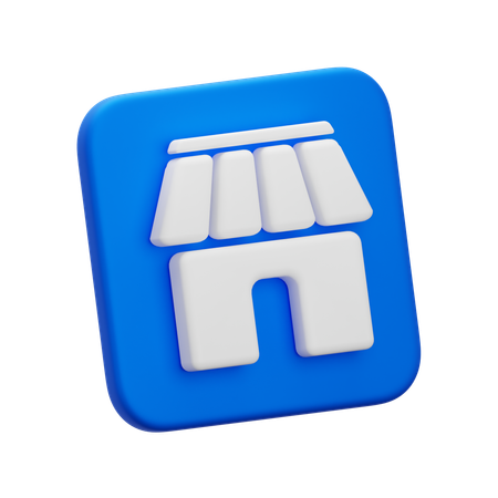 Marketplace  3D Icon