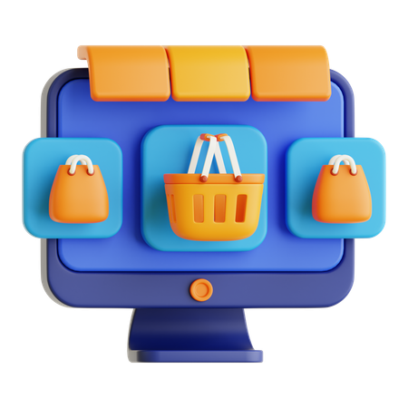 Marketplace  3D Icon