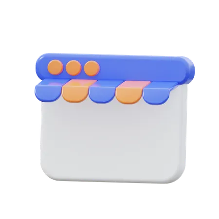 Marketplace  3D Icon