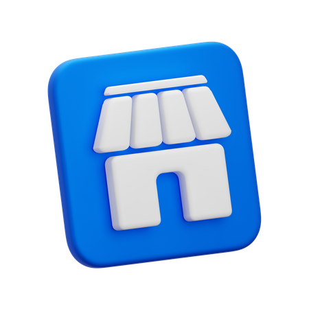 Marketplace  3D Icon