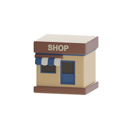 Marketplace  3D Icon