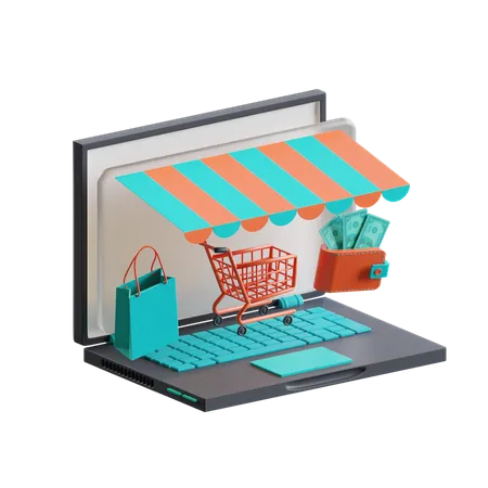 Marketplace  3D Icon