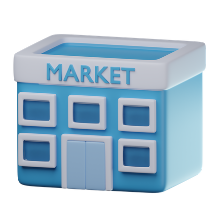 Markt  3D Icon