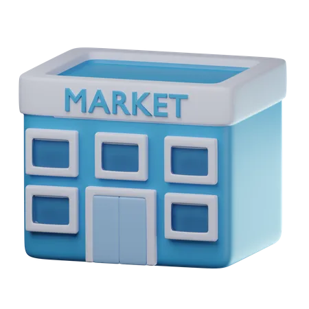 Markt  3D Icon