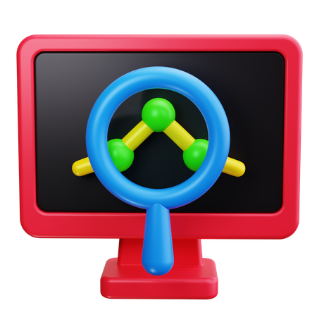 Marktforschung  3D Icon