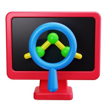 Marktforschung  3D Icon