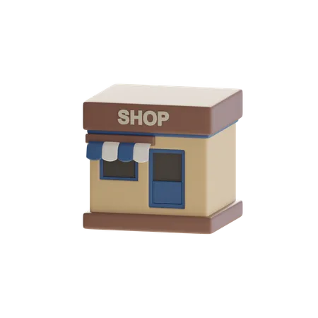 Marktplatz  3D Icon