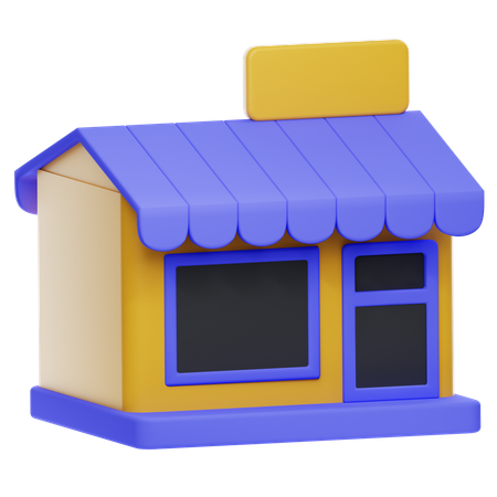 Marktplatz  3D Icon