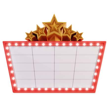 Marquee  3D Icon