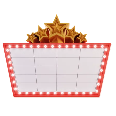 Marquee  3D Icon