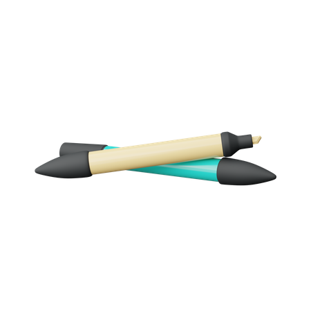 Marquer un stylo  3D Icon