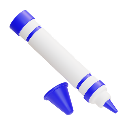 Marquer un stylo  3D Icon