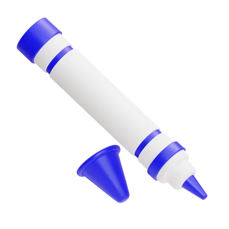 Marquer un stylo  3D Icon