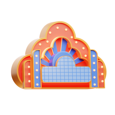 Marquise de teatro  3D Icon