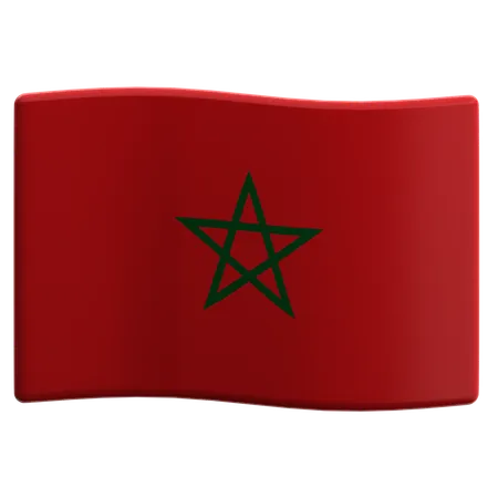 Marrocos  3D Icon