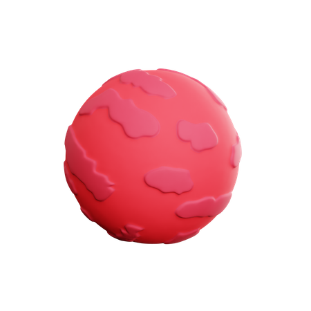 Mars  3D Icon