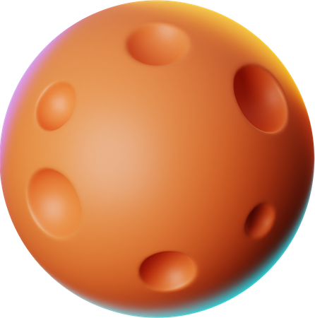 Mars  3D Icon