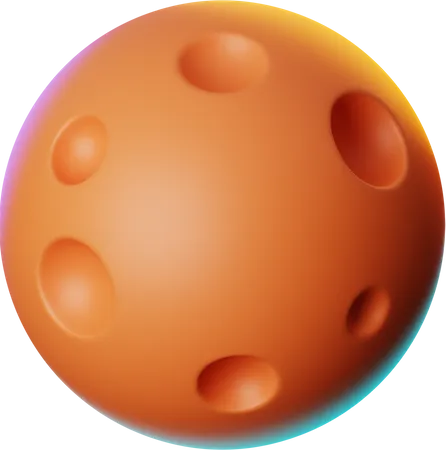 Mars  3D Icon