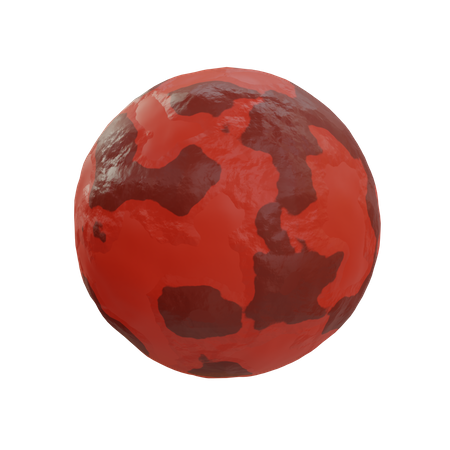 Mars  3D Icon