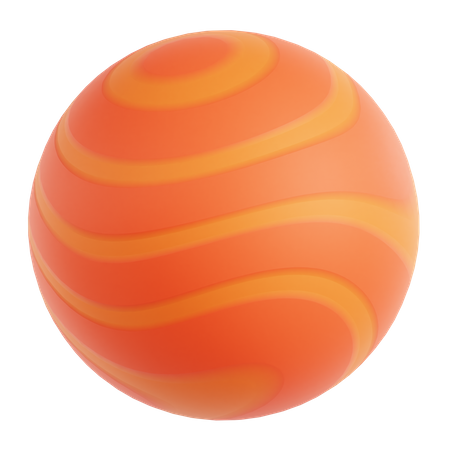 Mars  3D Icon