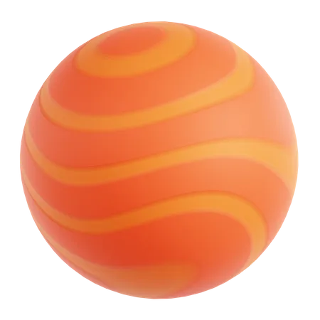 Mars  3D Icon