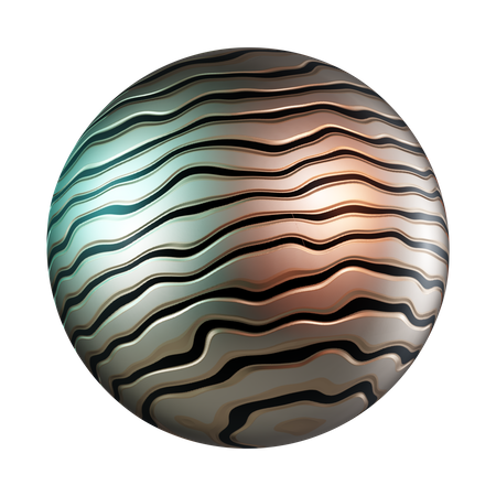 Mars  3D Icon