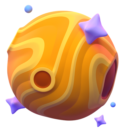 Mars  3D Icon