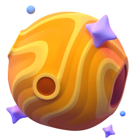 Mars  3D Icon