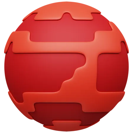 Mars  3D Icon