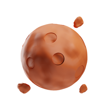 Mars  3D Icon