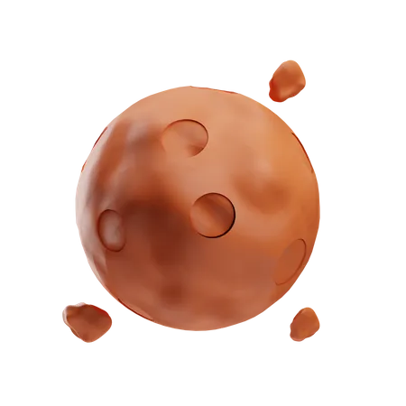 Mars  3D Icon