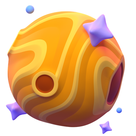 Mars  3D Icon