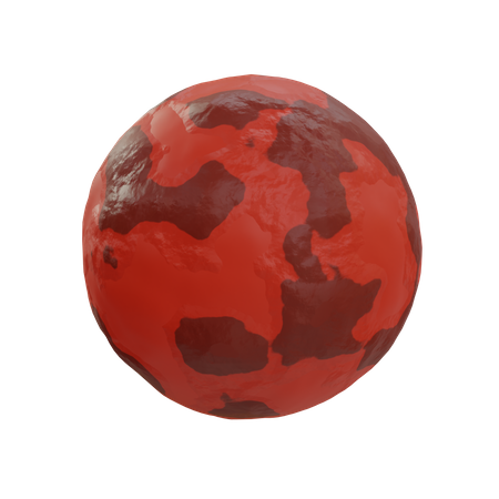 Mars  3D Icon