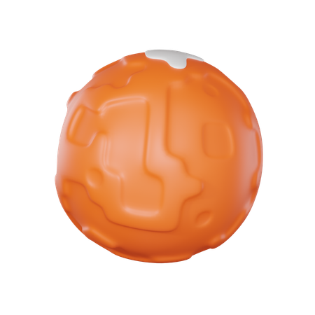 Mars  3D Icon