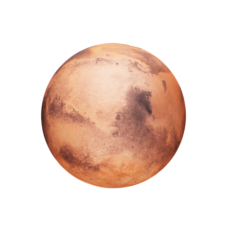 Mars  3D Illustration